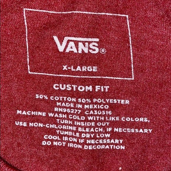 VAN’S skeleton surf, skate, don’t be late t-shirt - Picture 4 of 6